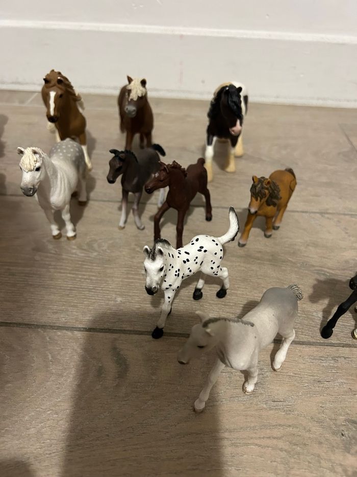 Lot chevaux et poulains Schleich - photo numéro 3