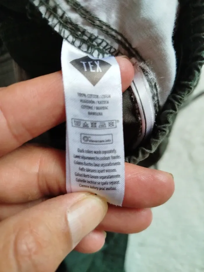 Pantalon cargo kaki homme Tex taille L - photo numéro 6
