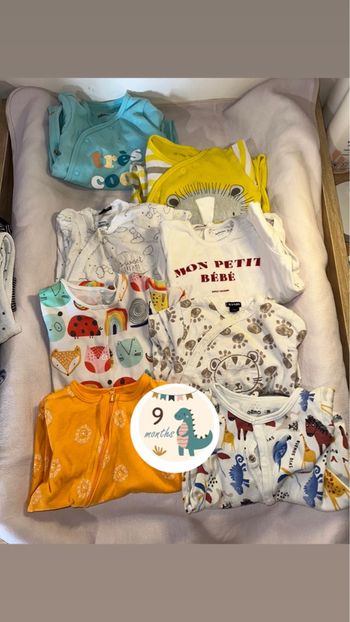 Lot de 8 pyjamas fins pour l’été