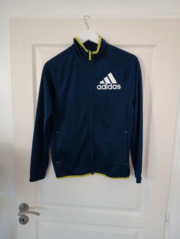 Veste de survêtement adidas taille 13 14 ans coloris marine