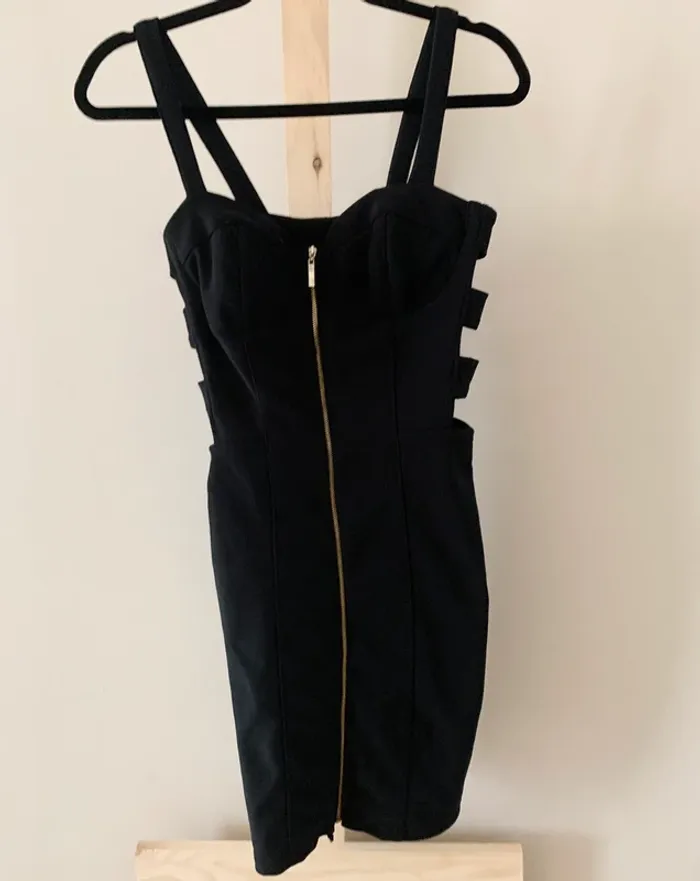 🖤 Robe noire style bandage – Taille S