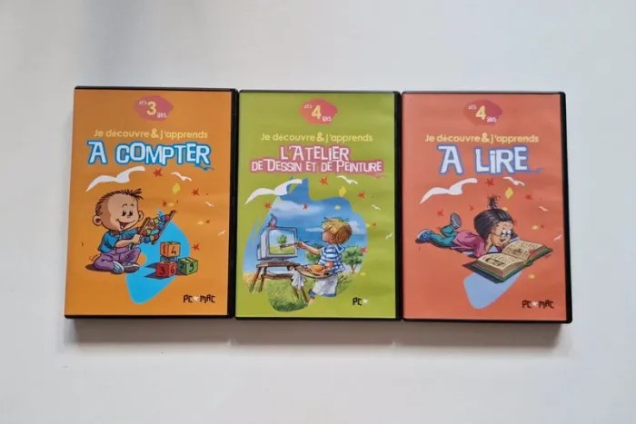 Coffret 3 CD Roms Pc /Mac pour enfants - photo numéro 3