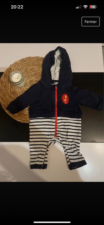 Ensemble garçon 0mois