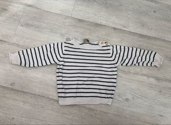 Pull à rayure 12 mois 
