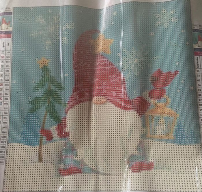 Diamond painting fleur sous cloche - photo numéro 7