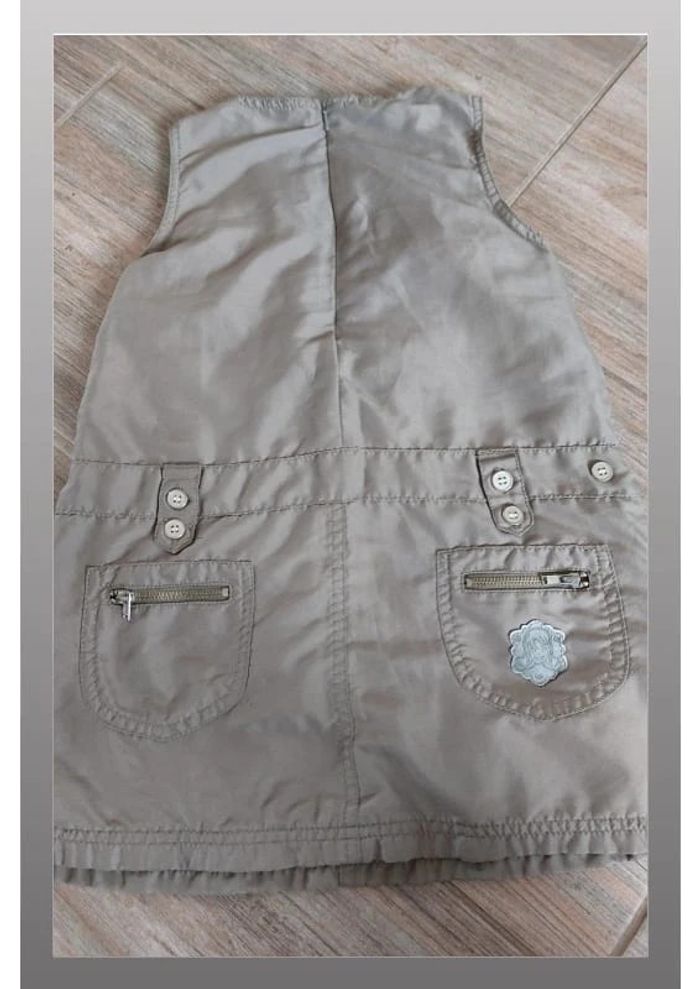 Robe kaki tissaia 3 ans - photo numéro 2