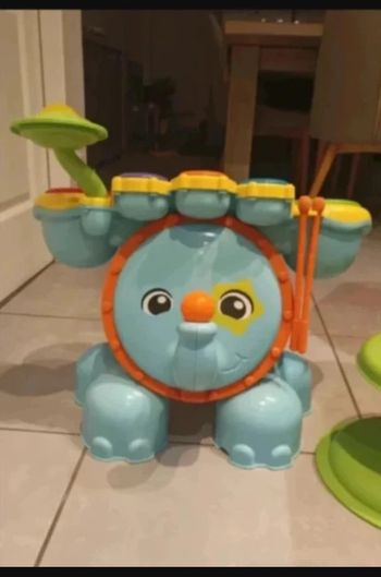 Batterie éléphant Jungle Rock 18 mois 4 ans ·Très bon état·VTech