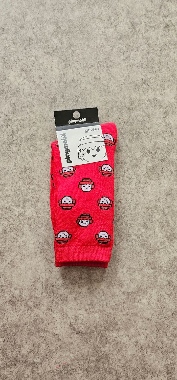 Chaussettes Playmobil neuves – modèle Gisela - photo numéro 2