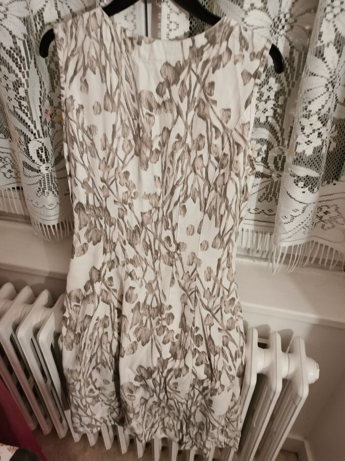 Robe longueur genou, boutonnée, 2 poches - photo numéro 2