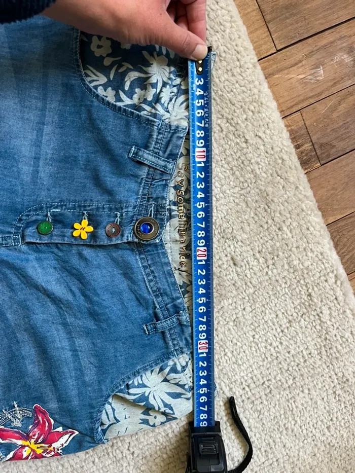 Jeans Desigual - taille 36 - photo numéro 13