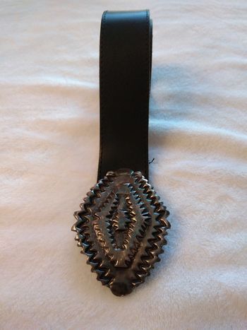 Ceinture cuir noire