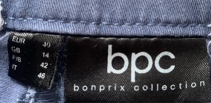 Superbe pantacourt bleu BPC taille 40 - photo numéro 5