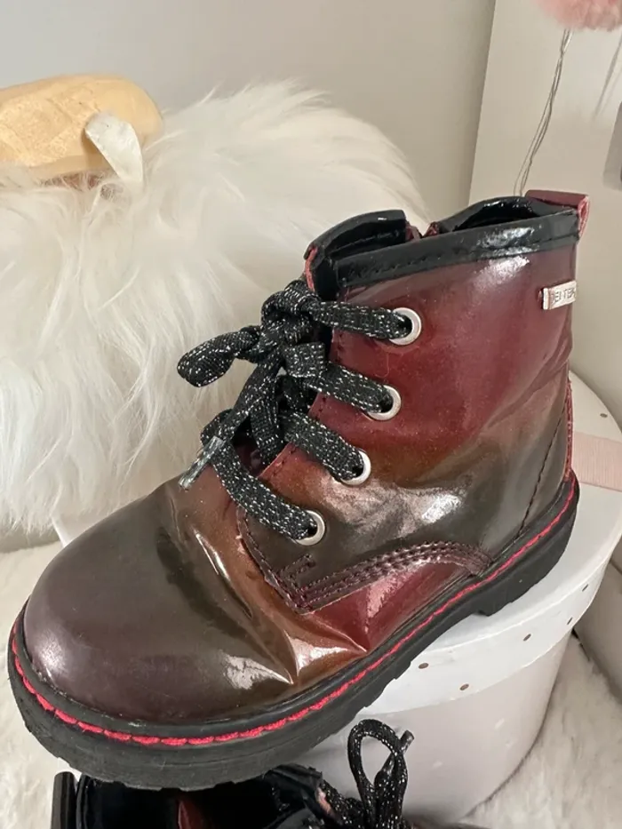 Bottines vernis rogue / noir - photo numéro 2