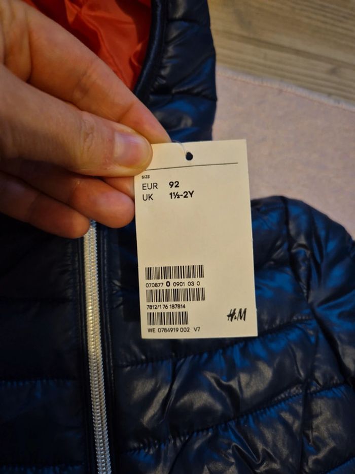 Veste doudoune H&M 2 ans - photo numéro 2