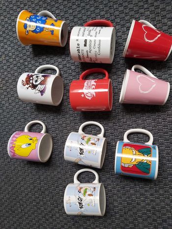 Mugs différentes modele