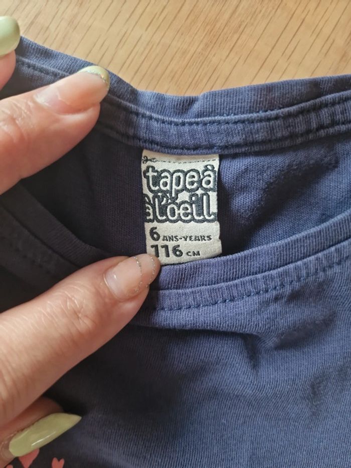 T shirt manches longues 6 ans - photo numéro 2