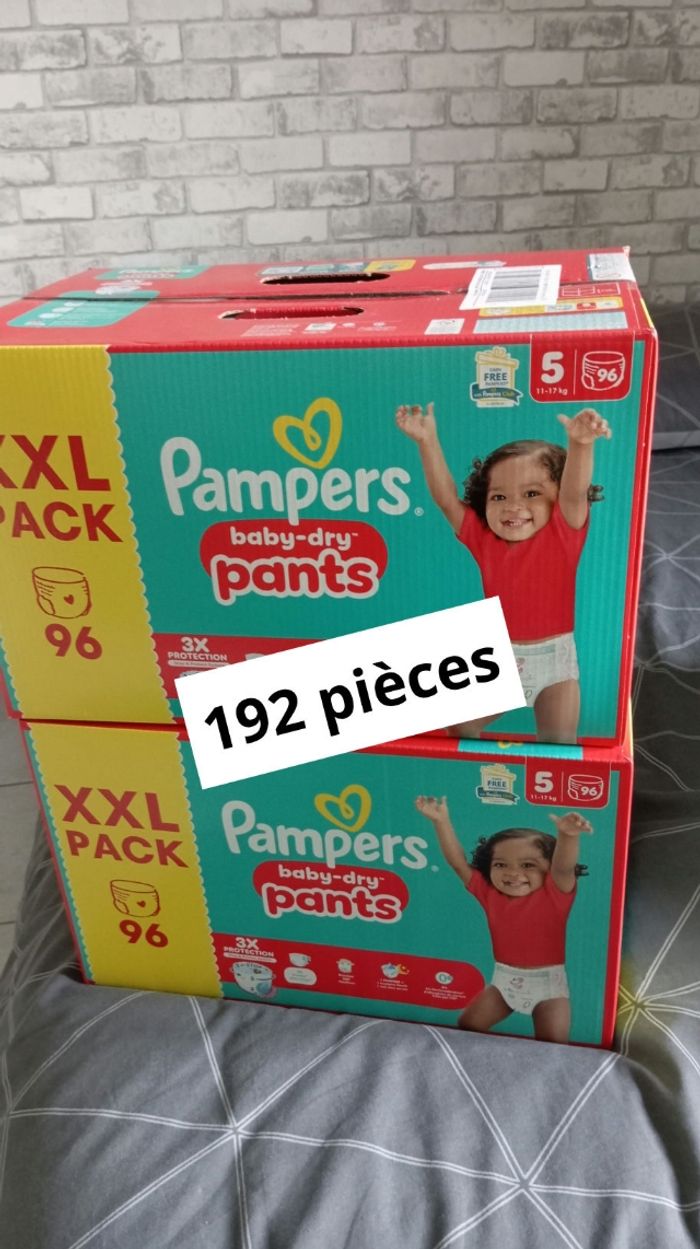 Les 2 Pack xxl Pampers pants taille 5