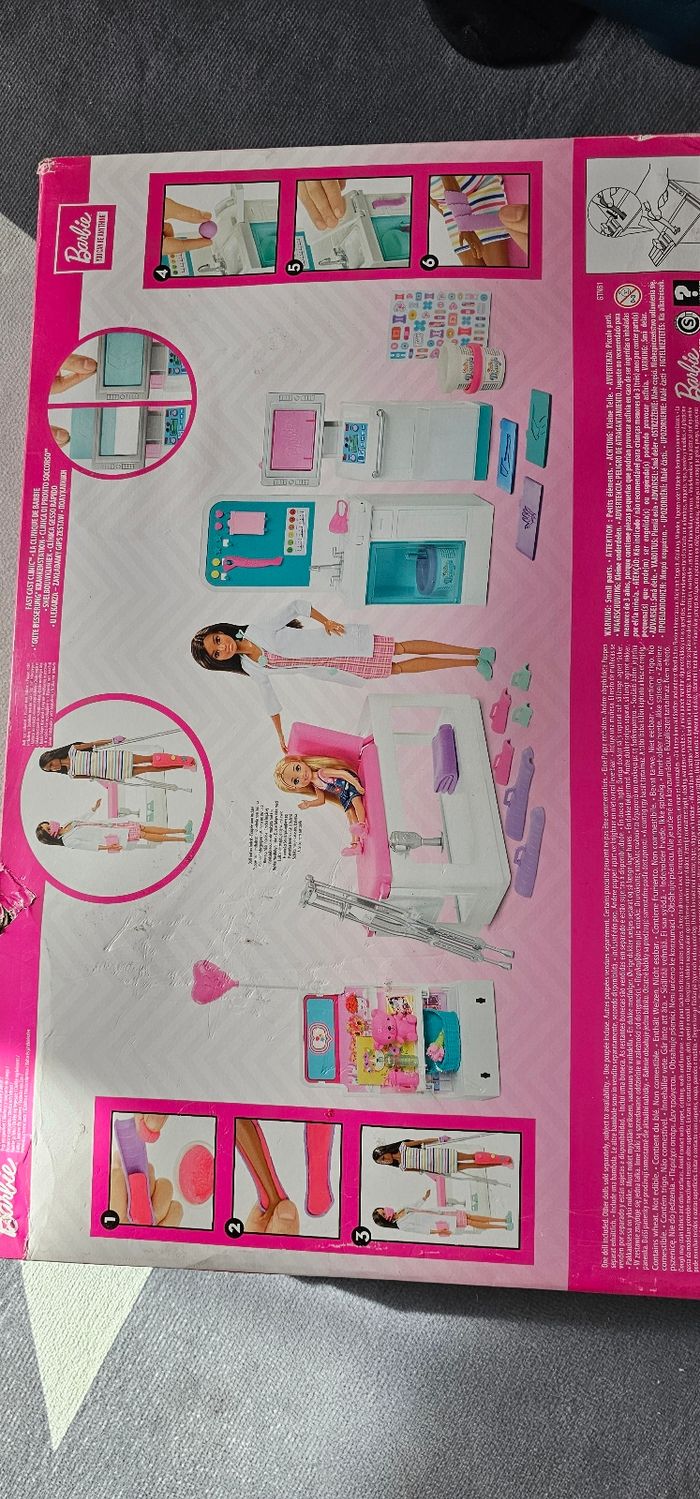 Coffret barbie clinique medicale - photo numéro 6