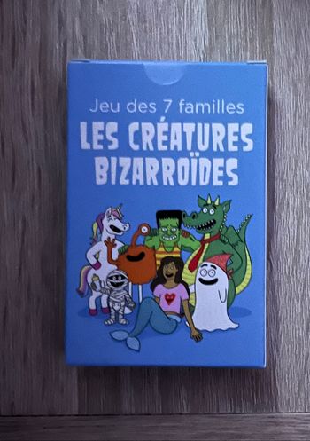 Jeu des 7 familles McDo. Famille Créatures Bizarroïdes