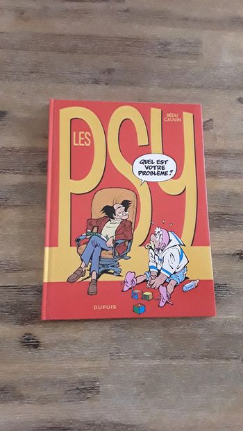 BD Les Psy Tome 1 - Quel Est Votre Problème ? Bédu - Cauvin