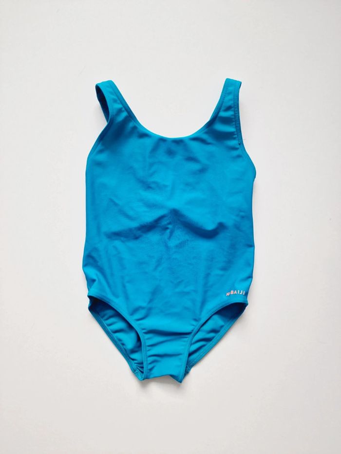 Nabaiji - Maillot de bain une pièce - Natation - Bleu (3/4 ans)
