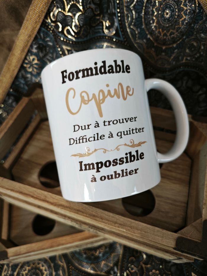 Tasse Idée Cadeau Amitié - Formidable Copine