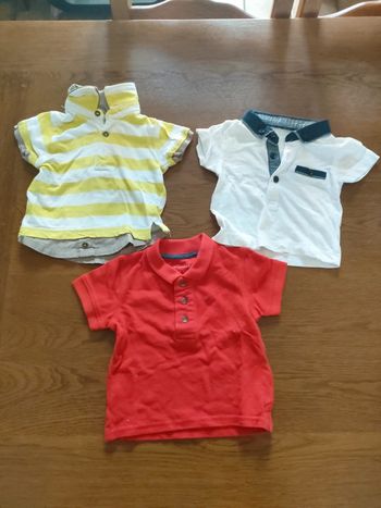 Lot 3polo 3mois
