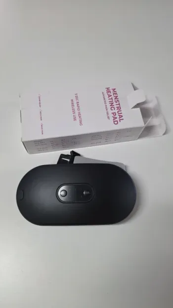 [NEUF] Ceinture menstruelle chauffante et massante noire