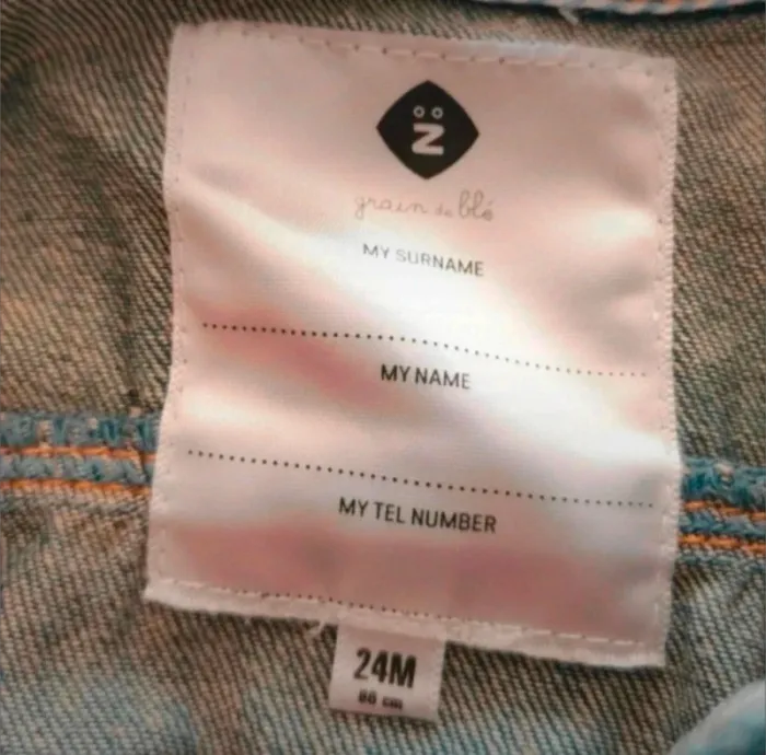 Veste en jean bébé garçon 2 ans comme NEUVE - photo numéro 3