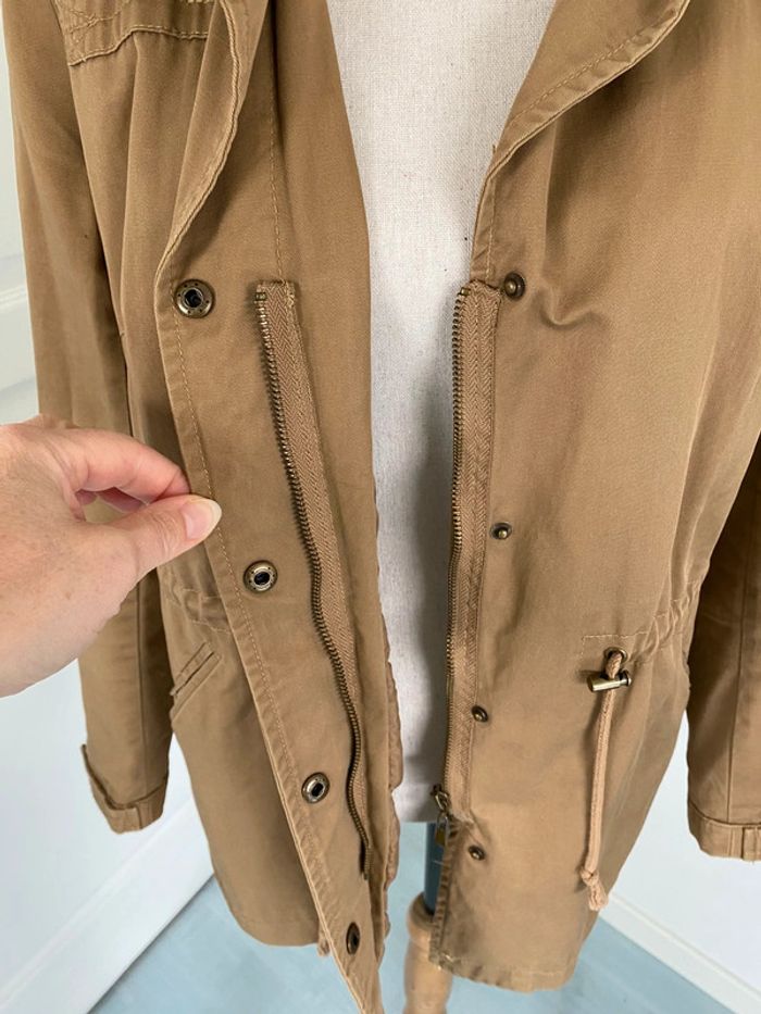 Veste camel cloutée taille 42 - photo numéro 3