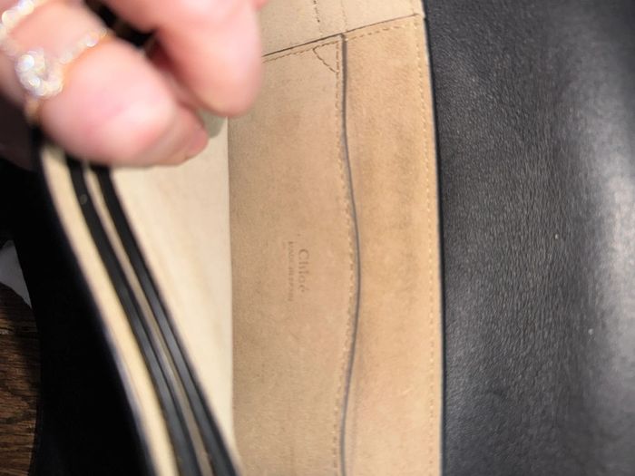 sac chloe modèle Faye Cuir et daim Avec le dustbag - photo numéro 8