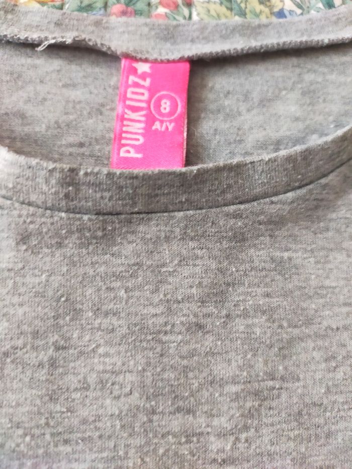 Tee-shirt fille 8 ans Punkidz - photo numéro 2