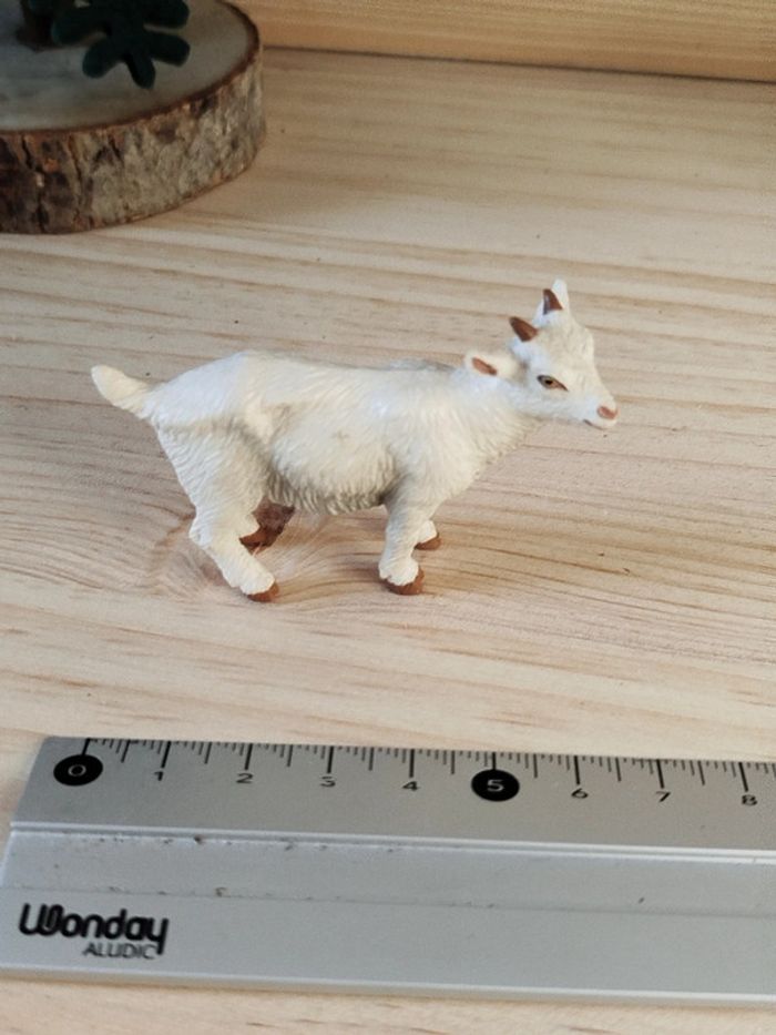 PAPO chevreau blanc Figurine animal de la ferme - photo numéro 4