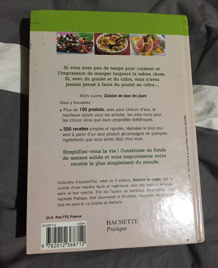 Livre de cuisine "Cuisine de tous les jours" - photo numéro 2