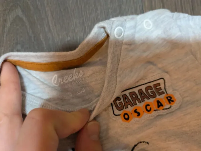 Lot de 5 T-shirts manches longues garçon 3 mois kitchoun gemo mes petits cailloux - photo numéro 6