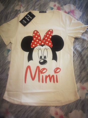 T-shirt beige Minnie