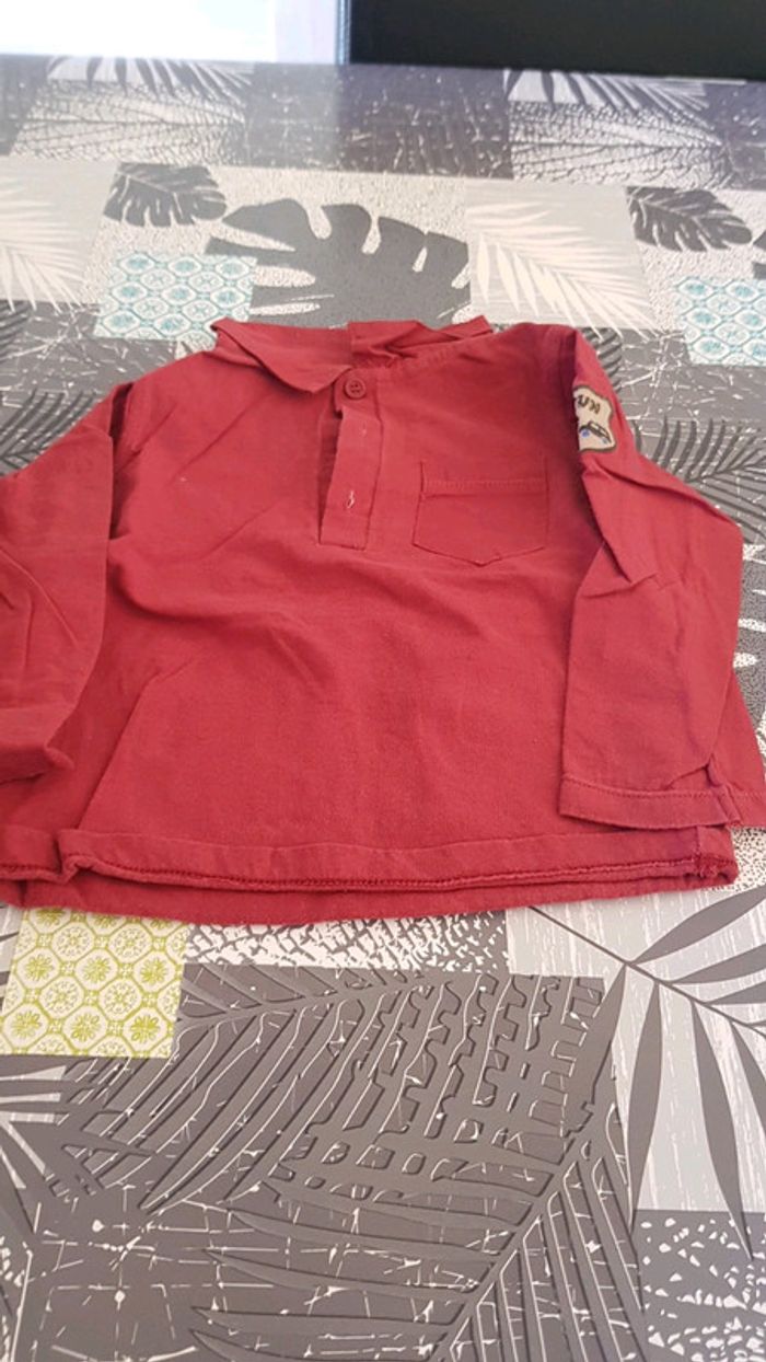 Polo manches longues