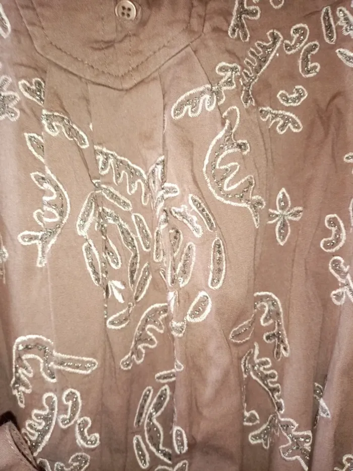 Robe marron Almatrichi - photo numéro 6