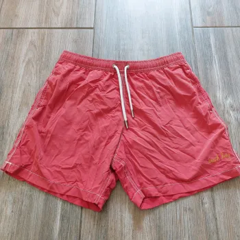 Short de bain rouge clair taille M Maison Labiche