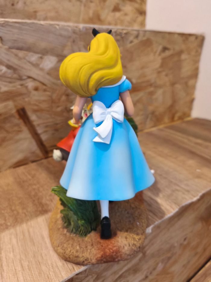 Enesco Figurine Alice et Le Lapin Blanc, Enchanting Disney - photo numéro 4