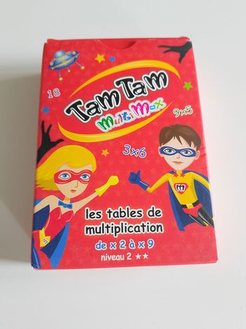 Tam tam multi max les tables de multiplication complet 