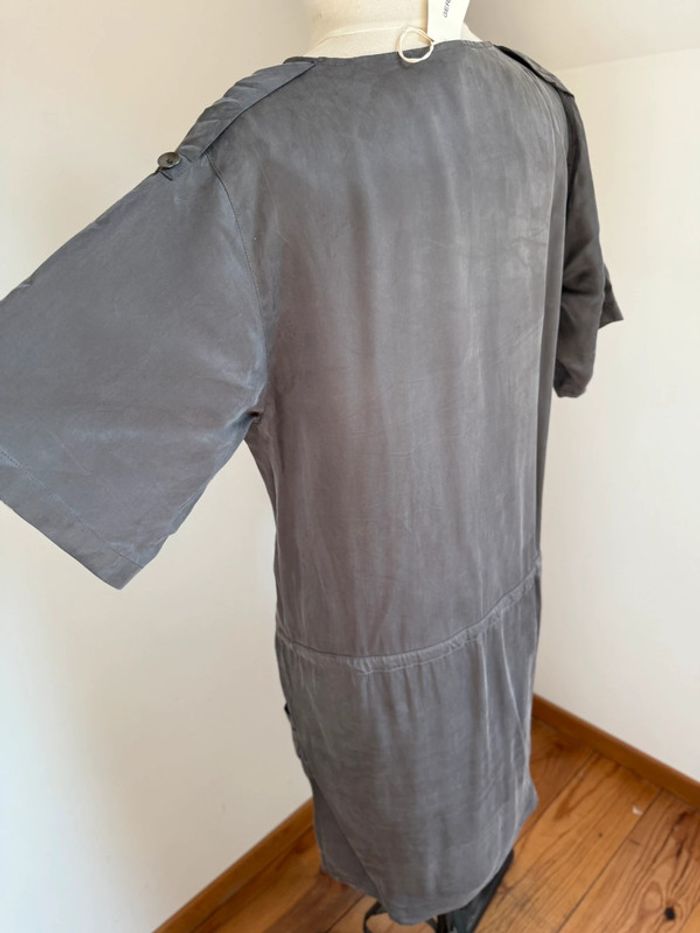 superbe robe neuve fluide soyeuse Gerard Darel 40 L - photo numéro 9