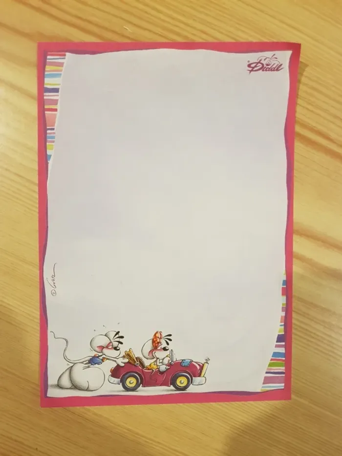 Feuille A6 diddl 🔄n° 187 - photo numéro 2