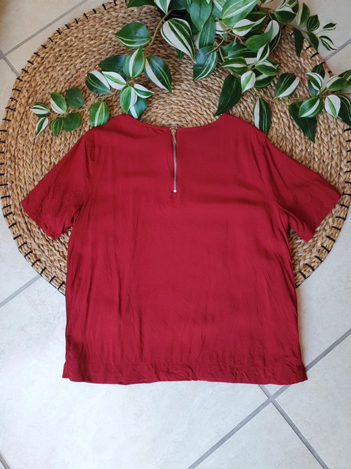 Haut tee-shirt manches courtes Levis femme XS rouge - photo numéro 2