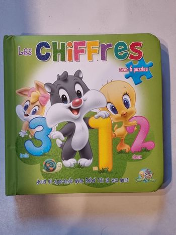 Livre puzzles Les chiffres