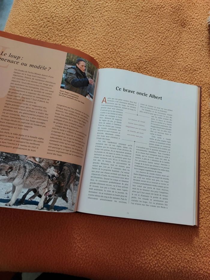 Magnifique livre sur les Loup - photo numéro 3