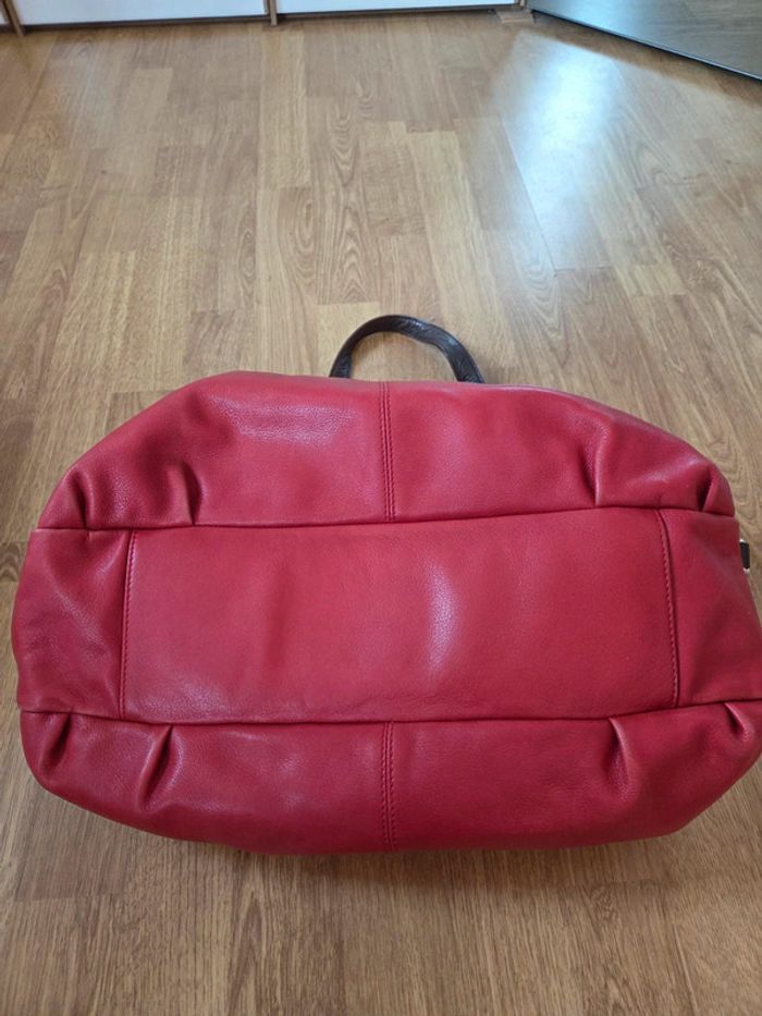 Grand sac besace en cuir - photo numéro 6