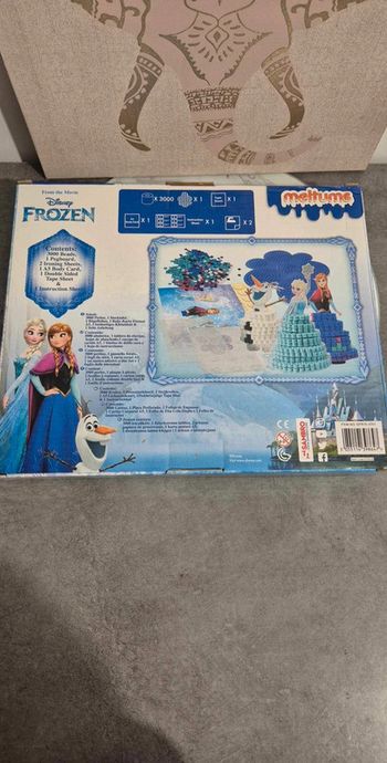 Perle 3D reine des neiges