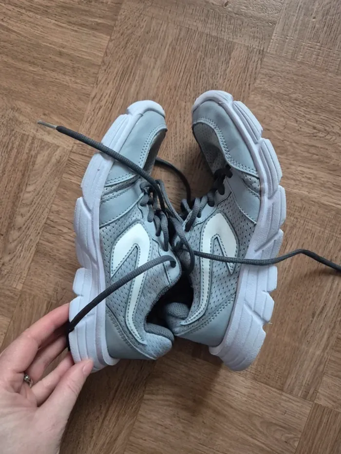 Baskets kalenji grises p37 - photo numéro 2