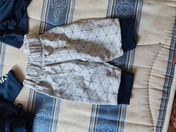 Lot de 6 vêtements mixte psg bebe authentique 1 mois à 12 mois